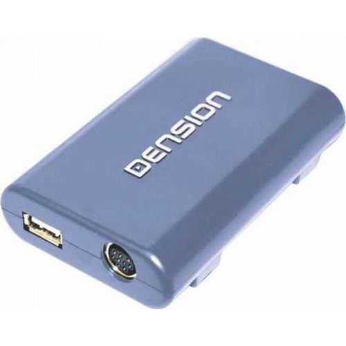 DENSION GBL3BM1 GATEWAY Lite 3 BT geeignet für iPhone, iPod (Lightning), USB und Bluetooth, kompatibel mit BMW, Mini & Rover (17-Pin / Runde Pins / Bavaria)