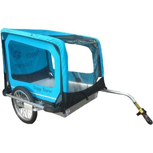 Fahrradanhänger / Hundeanhänger Kids Touring Doggy Tourer L blau