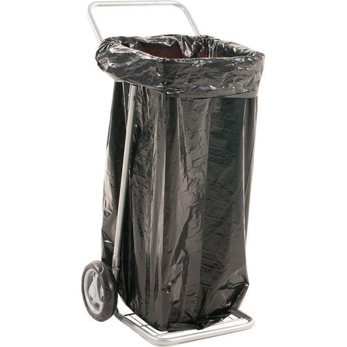 Müllsackwagen für 125 Ltr. Müllsäcke, Traglast: 50 kg - lichtgrau