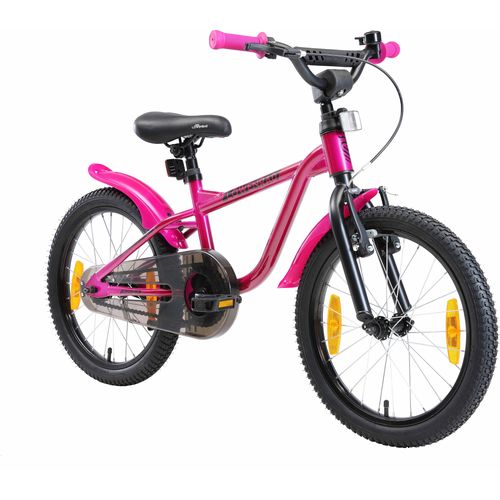 LÖWENRAD Kinder Fahrrad ab 5 Jahre | 18 Zoll Rad | Berry