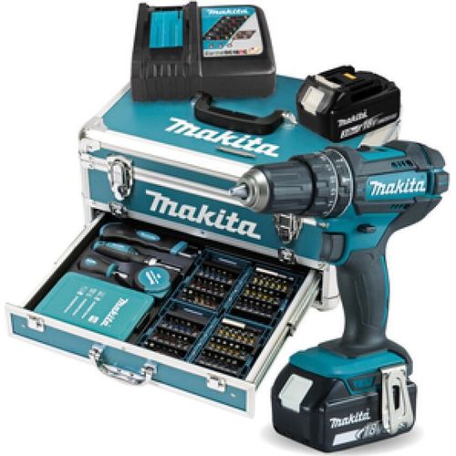 Makita DHP482RFX9 Akku-Schlagbohrschrauber