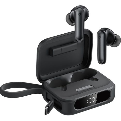 P41i by Anker, Adaptive Noise Cancelling, mit Powerbank (integriertes USB-C Kabel) 192h Spielzeit, Klare KI-Anrufe mit 6 Mikros, IPX5, Bluetooth 5.3