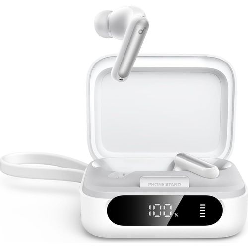 P41i by Anker, Adaptive Noise Cancelling, mit Powerbank (integriertes USB-C Kabel) 192h Spielzeit, Klare KI-Anrufe mit 6 Mikros, IPX5, Bluetooth 5.3