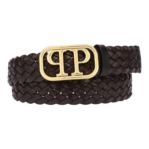Philipp Plein Gürtel - Gürtel Philipp Plein Tm - Gr. 100 - in Braun - für Damen