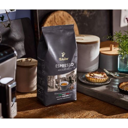 Tchibo - Espresso Aromatisch - 2 x 1 kg Ganze Bohne - Intensität: 4/6