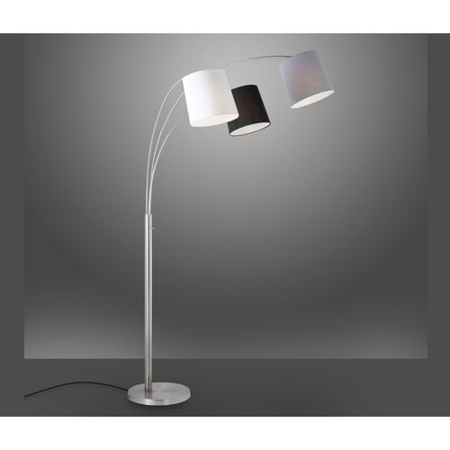 Tchibo - Just Light Stehleuchte »Melvin« - 100x70x190cm - silber - Eisen