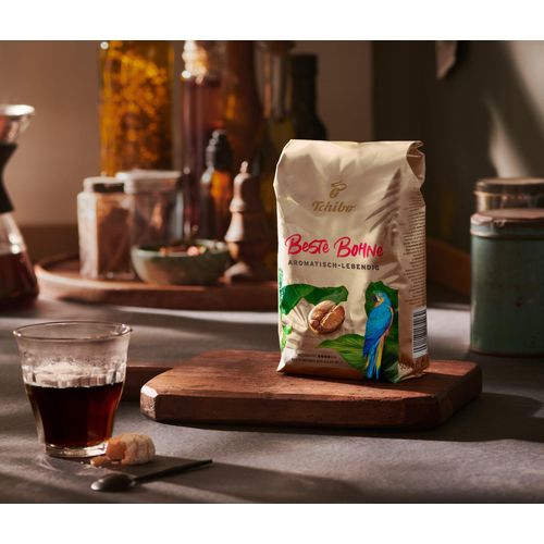 Tchibo - Beste Bohne - 6 x 500 g Ganze Bohne - Intensität: 4/6