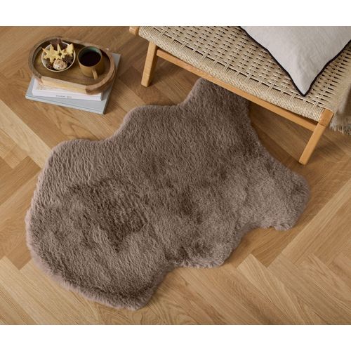 Tchibo - Deko-Kunstfell - taupe