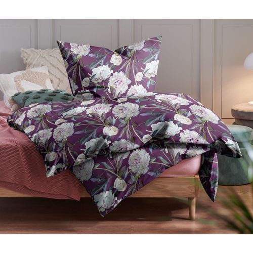 Tchibo - Renforcé-Bettwäsche - lila