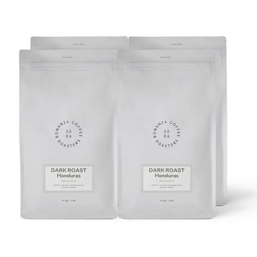 Bonanza Coffee Roasters - Dark Roast Omni-Roast - 4x 1 kg Ganze Bohne - Intensität: 5/6