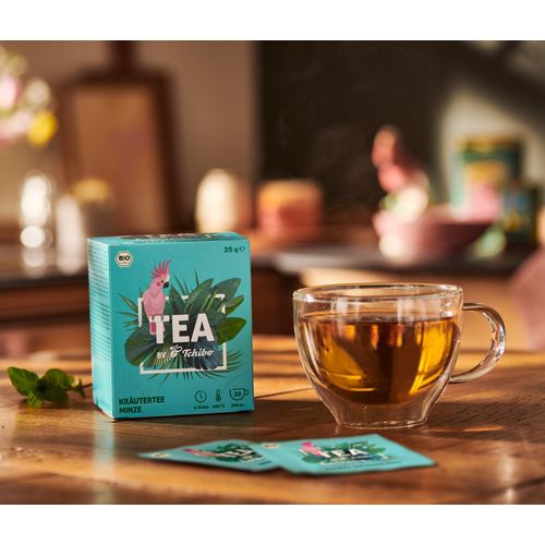 TEA by Tchibo Bio Kräutertee Minze - 8 x 20
