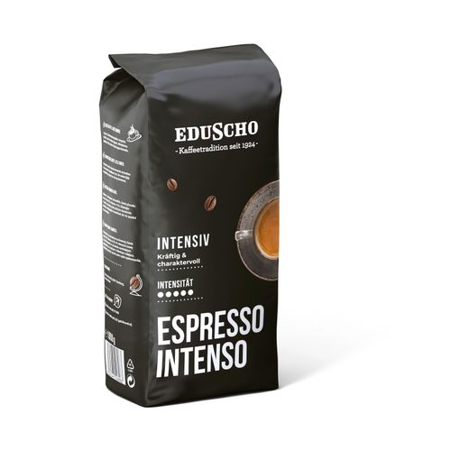 Eduscho Espresso Intenso - 6 x 1 kg Ganze Bohne - Intensität: 5/5