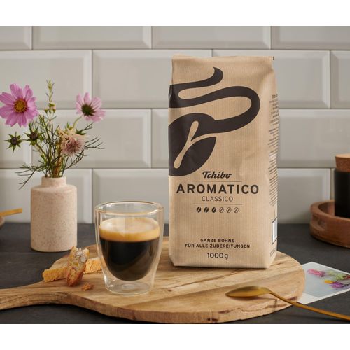 Tchibo - Aromatico Classico - 6 x 1 kg Ganze Bohne - Intensität: 3/6