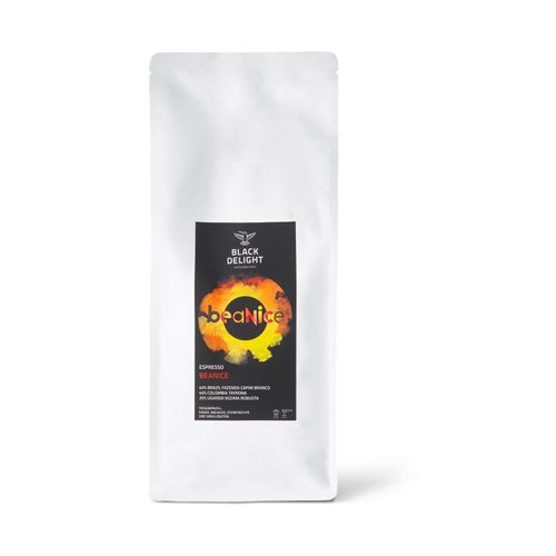 Black Delight - Beanice Espresso - 1 kg Ganze Bohne - Intensität: 5/6