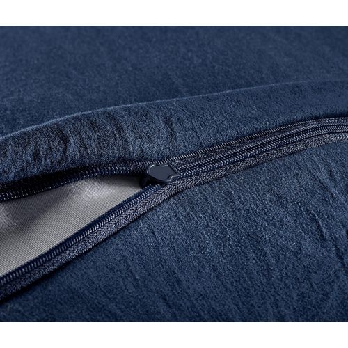 Tchibo - Bettwäsche mit Steppmuster - blau