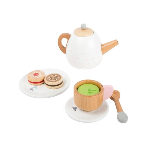 small foot Kinderküchen-Teeservice - braun