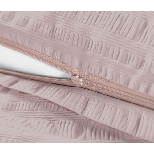 Tchibo - Seersucker-Bettwäsche - rosé