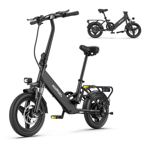 14 Zoll E-Bike Klappräder E-Bikes 250W, 25km/h, 65 km Reichweite, 36V/10,4Ah AKKU Elektrofahrrad Klappbar E-Bike City E-Bikes & E-Hollandräder Faltbar