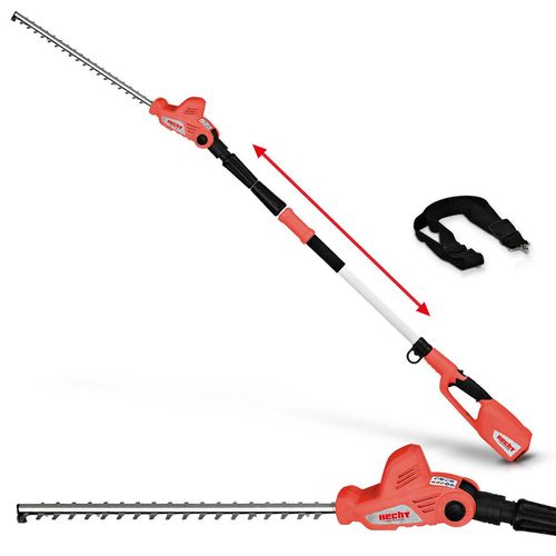 HECHT 6504 Teleskop Heckenschere Akku 50cm Schnittlänge 40V 4Ah bis 4m Höhe