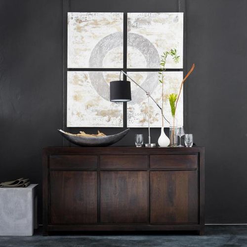 Kommode Tara 140x90x45 aus indischem Sheesham-Massivholz