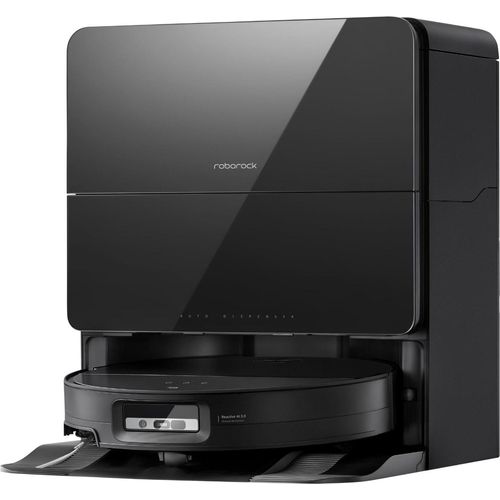 Roborock Saros 10 schwarz Saugroboter mit Wischfunktion + Absaugstation, App-Steuerung