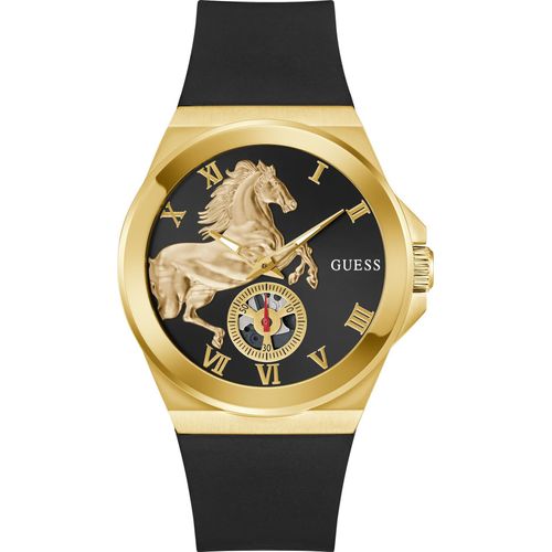 Guess Herren Uhr Armbanduhr VINYL GW0979G1 Silikon
