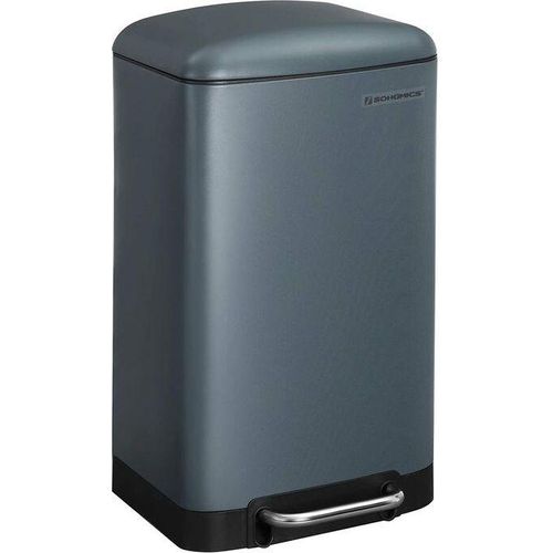 Rootz Mülleimer – 30 Liter Mülleimer – Mülleimer – Mülleimer – Abfalleimer – Outdoor-Mülleimer – Küchenabfalleimer – Büro-Mülleimer – Müllbeutel – Grün-Grau – 34,5 x 27,5 x 61,5 cm (L x B x H)