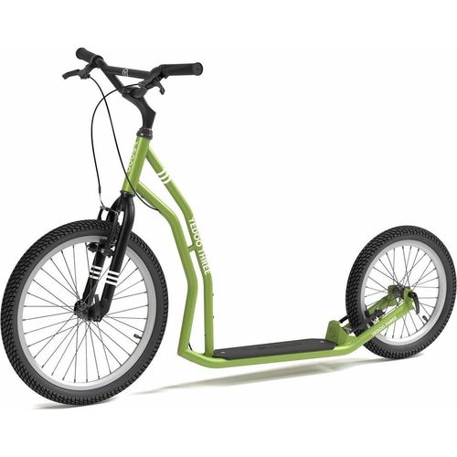 Tretroller Roller Scooter Kickbike Cityscooter Yedoo Three Y40 20/16 grün