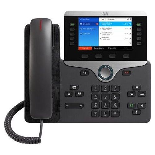 Cisco IP Phone 8851 - VoIP-Telefon - SIP, RTCP, RTP, SRTP, SDP