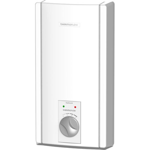 Durchlauferhitzer THERMOFLOW "Thermoflow Hydrex 18/21/24", weiß, B:25,5cm H:47,2cm T:11,5cm, Durchlauferhitzer, Durchlauferhitzer, mit stufenloser Temperaturregelung