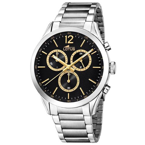 Lotus Armbanduhr Herrenuhr 18114/4 Edelstahlarmband