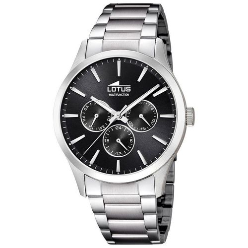 Lotus Herrenuhr Armbanduhr Edelstahlarmband 18575/8 Multifunction