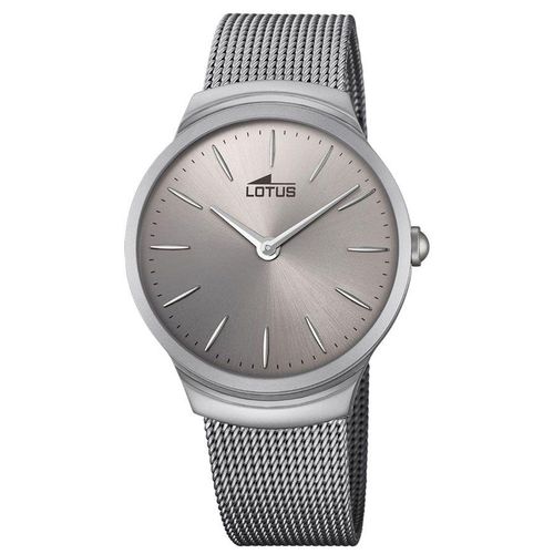 Lotus Herren Armbanduhr 18494/1 Edelstahlband grau Uhr