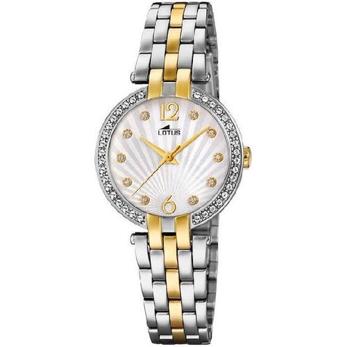 Damenuhr Lotus Armbanduhr Grace Edelstahlband bicolor 18380/1