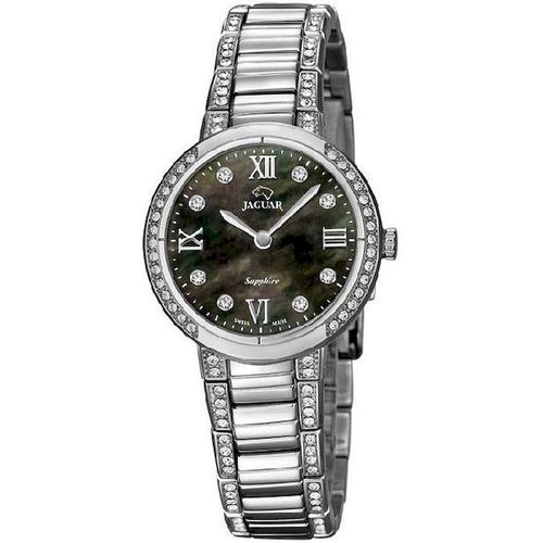 Jaguar Cosmopolitan J826/2 Damenarmbanduhr Mit Kristallsteinen