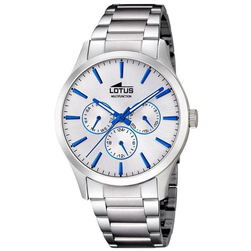 Lotus Herrenuhr Armbanduhr Edelstahlarmband 18575/1 Multifunction