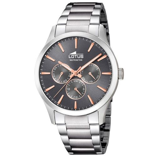 Lotus Herrenuhr Armbanduhr Edelstahlarmband 18575/2 Multifunction