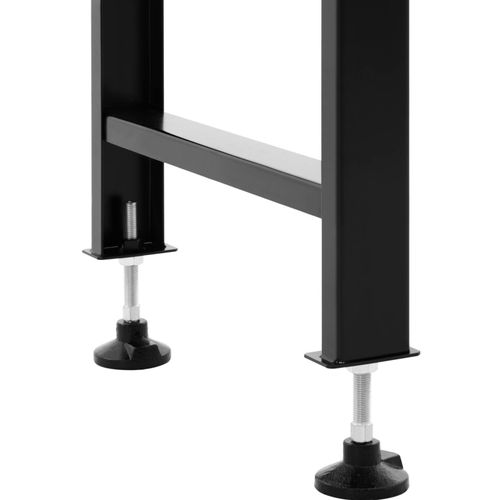 MSW Rollenbahn - 400 kg - 300 cm - 30 Rollen - höhenverstellbar