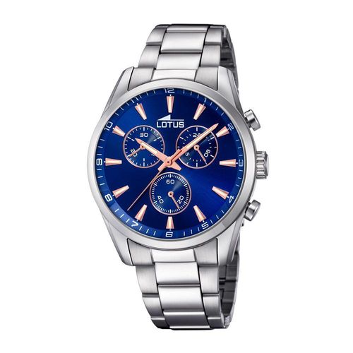Lotus Herrenuhr Chronograph 18365/6 Edelstahlarmband