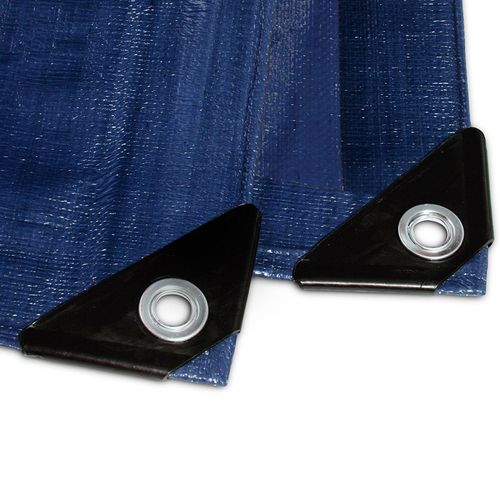 Abdeckplane 140 g/m² 10 x 12 m blau