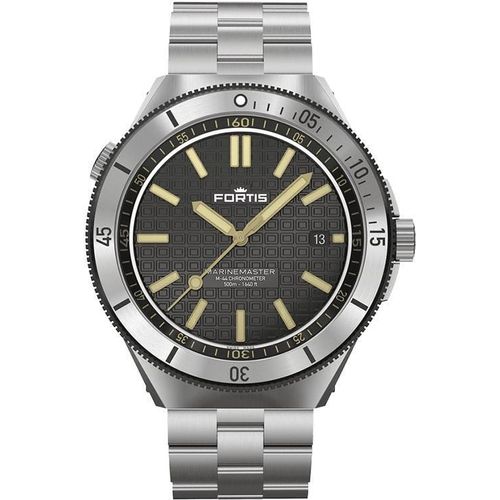 Fortis M-44 'Black Resin' F8120018 Herren Automatikuhr