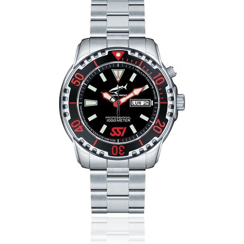 Chris Benz CHRIS BENZ DEEP 1000M SSI EDITION CB-1000-SSI-MB Taucheruhren für Herren 1000m
