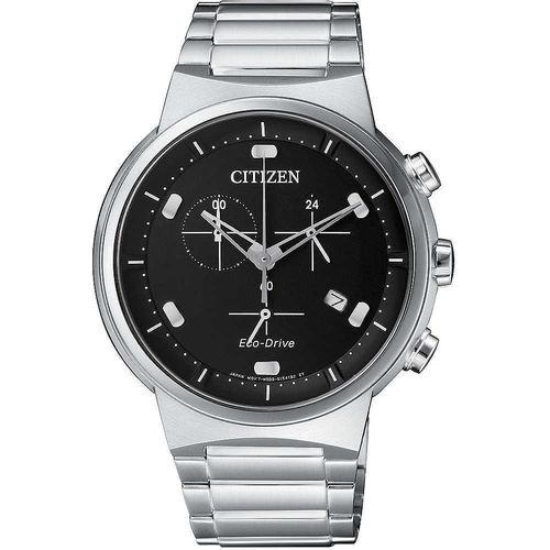 Chronograph Citizen Versilbert/Stahl Mit Schraube Kollektion Modern - mann