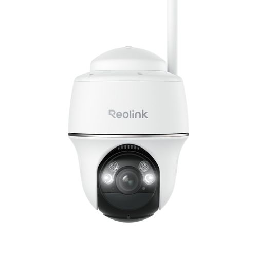 Reolink Argus PT, 2K+ 5MP PT Überwachungskamera Aussen Akku, Pan & Tilt & Farbnachtsicht, 2,4/5GHz WiFi, Personen-/Fahrzeugerkennung