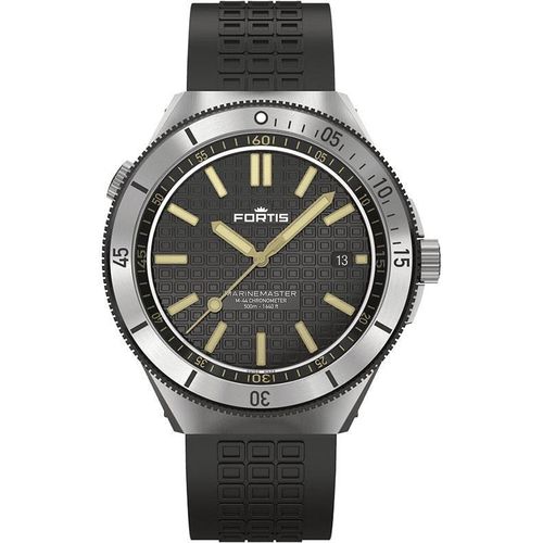 Fortis M-44 'Black Resin' F8120017 Herren Automatikuhr