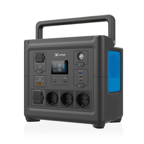 Xlayer Powerstation 1000W/835Wh tragbar Stromgenerator Mobil Stromversorgung