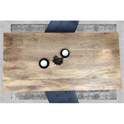 Tisch 140x70 Mangoholz Küchentisch Speisetisch Wohnzimmer Esszimmer Esstisch