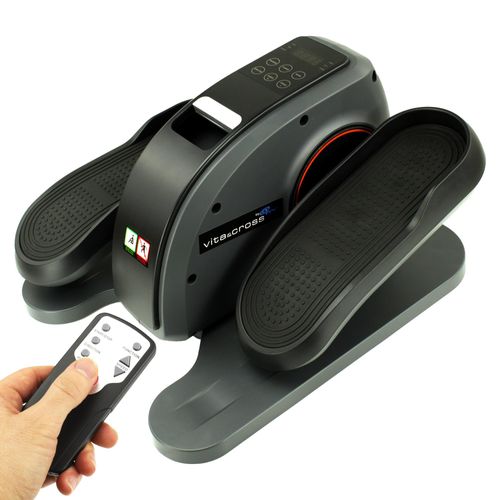 Motorisierter Ellipsentrainer, Mini Heimtrainer für Beine & Waden im Sitzen