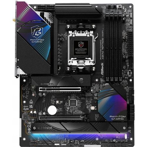 ASRock Phantom Gaming X870 Riptide WiFi Ryzen Mainboard AM5 X870