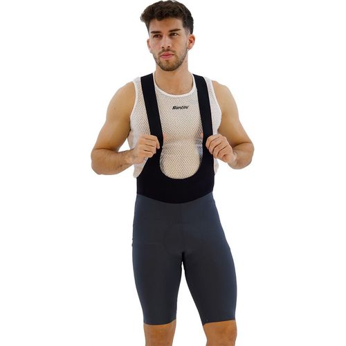 Santini Redux Speed Trägerhose Grau 2XL Mann Grau 2XL